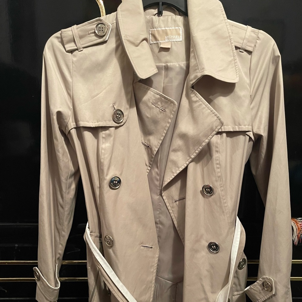 Tan Michael kors coat